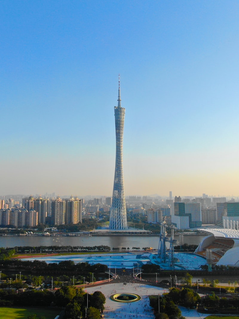 中国广州珠江新城CBD